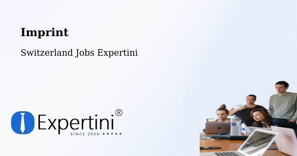 Imprint – Selzach - Switzerland Jobs Expertini