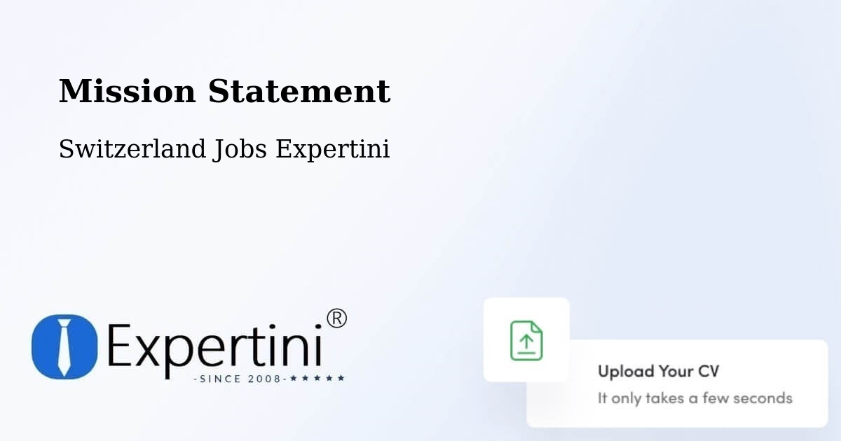 Corporate Mission – Selzach - Switzerland Jobs Expertini